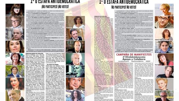 Un movimiento de izquierda catalán denuncia la condición antidemocrática del 1-O