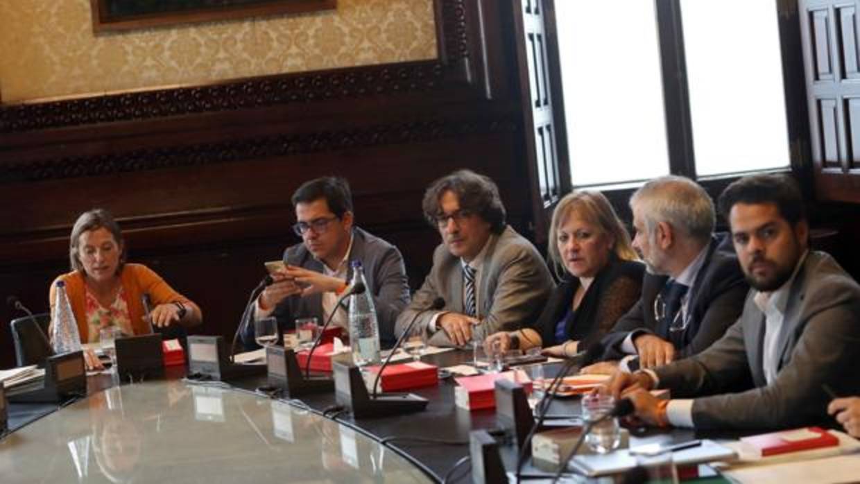 Reunión de la Mesa del Parlament