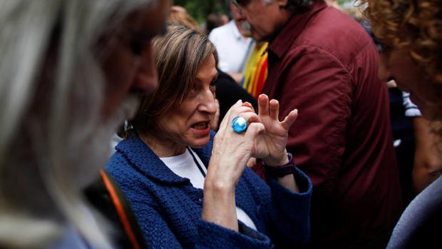 Forcadell lidera otro día más el asedio al TSJC