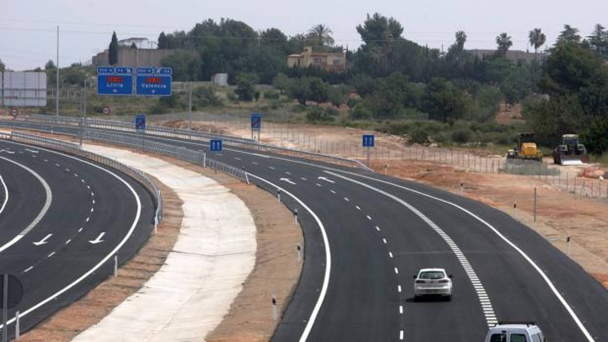 Imagen de archivo de la carretera CV-50 de Valencia