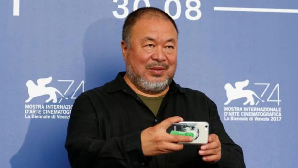 El activista chino Ai Weiwei, durante su presencia en la última Mostra de Venecia