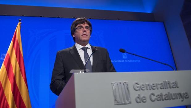 Puigdemont comparecerá el martes por la tarde en el Parlament tras el 1-O
