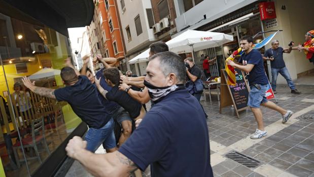 Un detenido por las agresiones de grupos ultras en Valencia