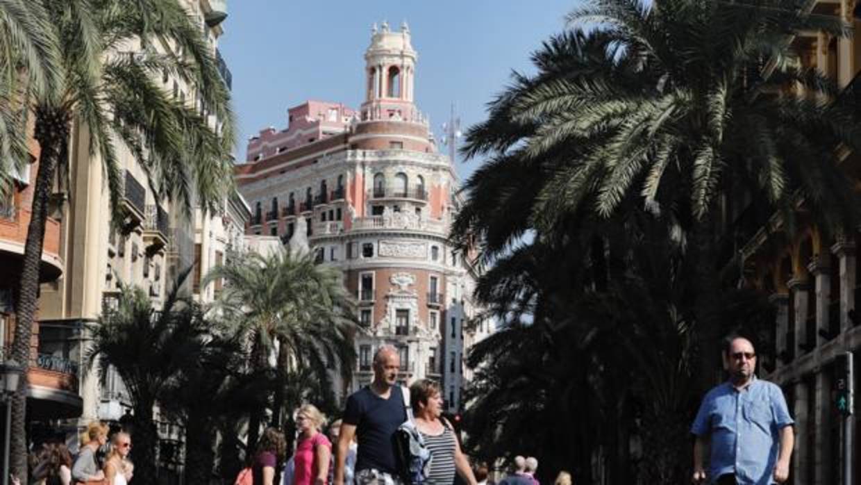 Imagen de la nueva sede de CaixaBank en Valencia