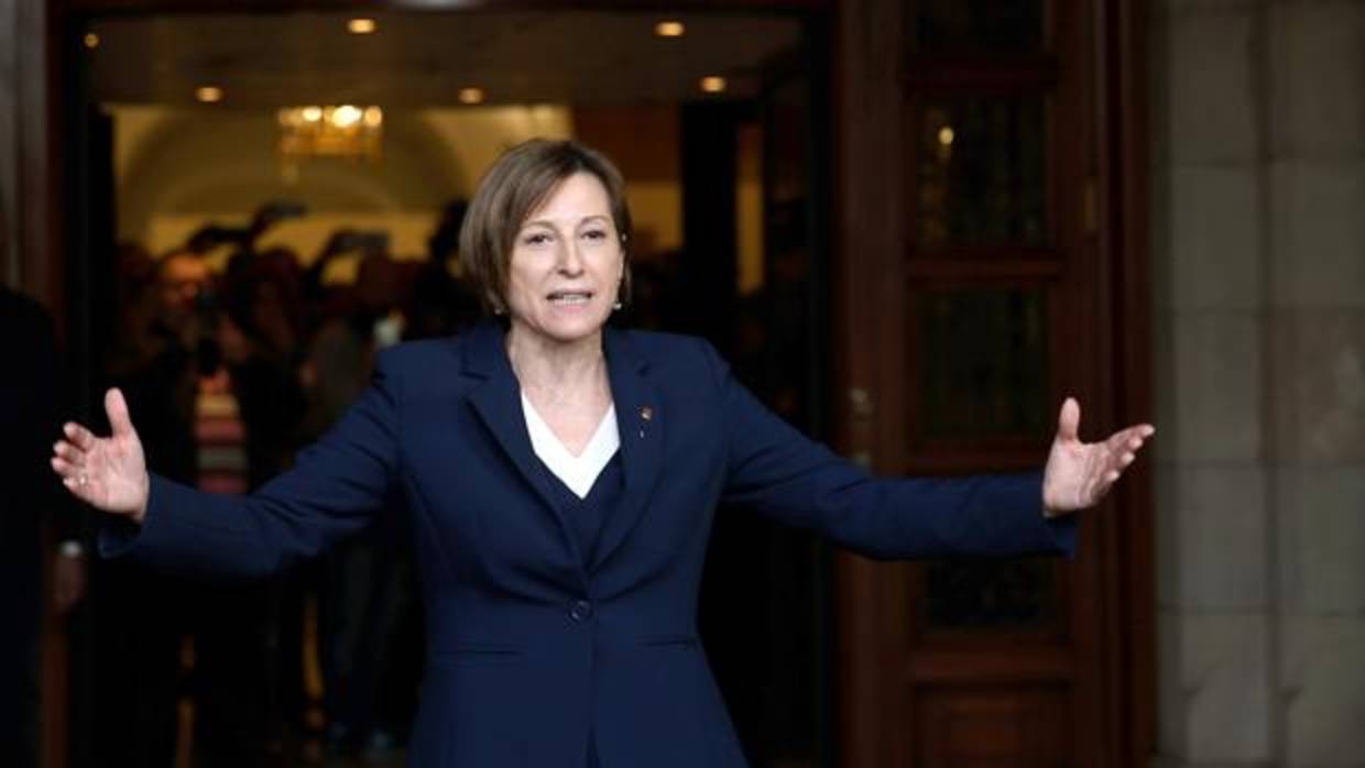 Carme Forcadell, a las puertas del TSJC