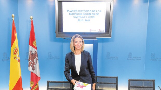 Alicia García, ayer en la presentación del Plan Estratégico