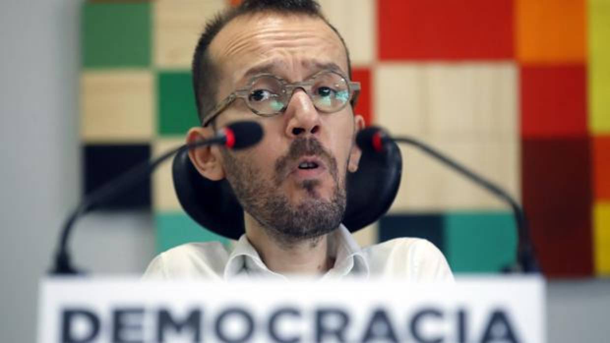 Pablo Echenique, secretario de Organización de Podemos