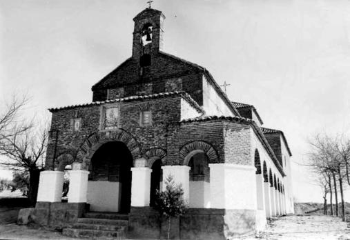 Ermita de San Illán, donde se venera la imagen de la Virgen de la Antigua (Foto, Colección “Ya-Toledo”. Archivo Municipal de Toledo)