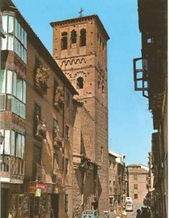 Calle de Santo Tomé. Toledo. Años 60