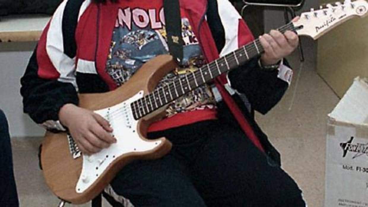 Una guitarra eléctrica, en una imagen de archivo