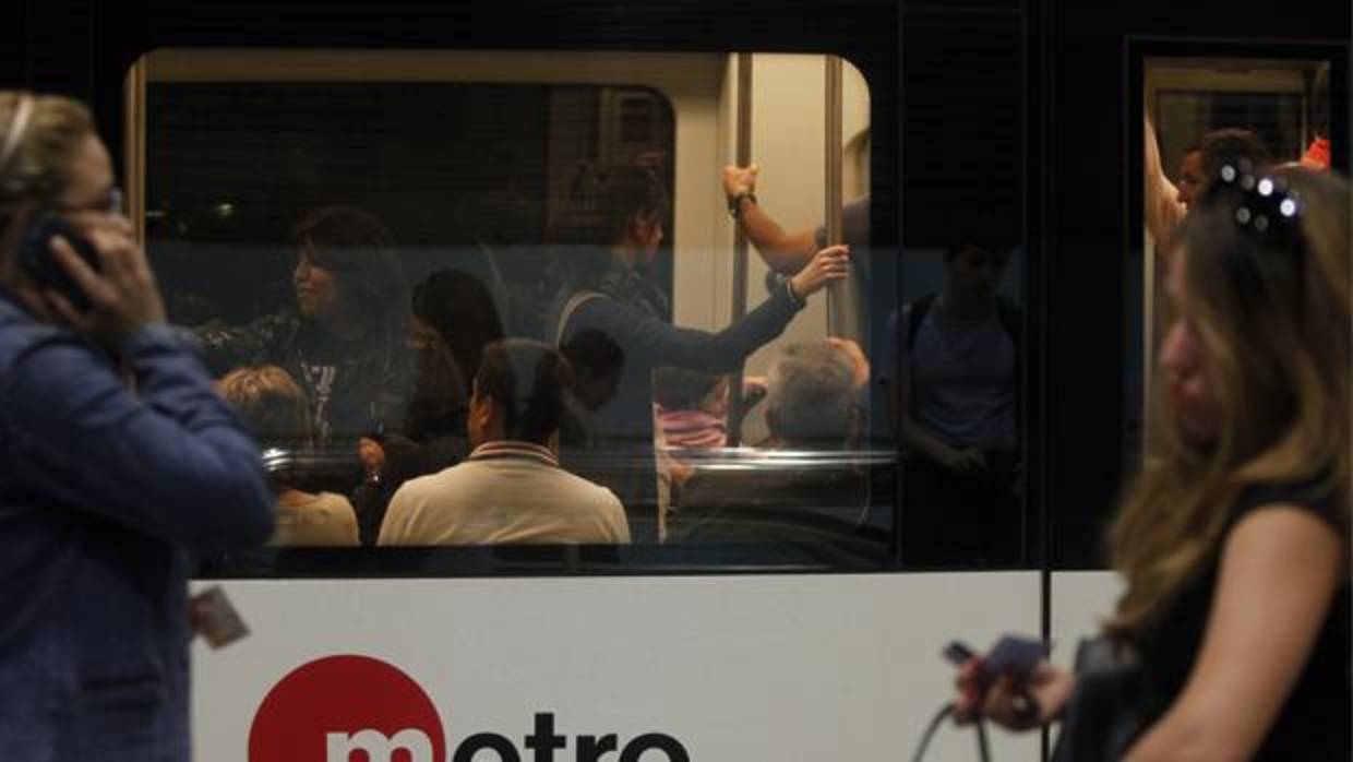 Imagen del metro de Valencia