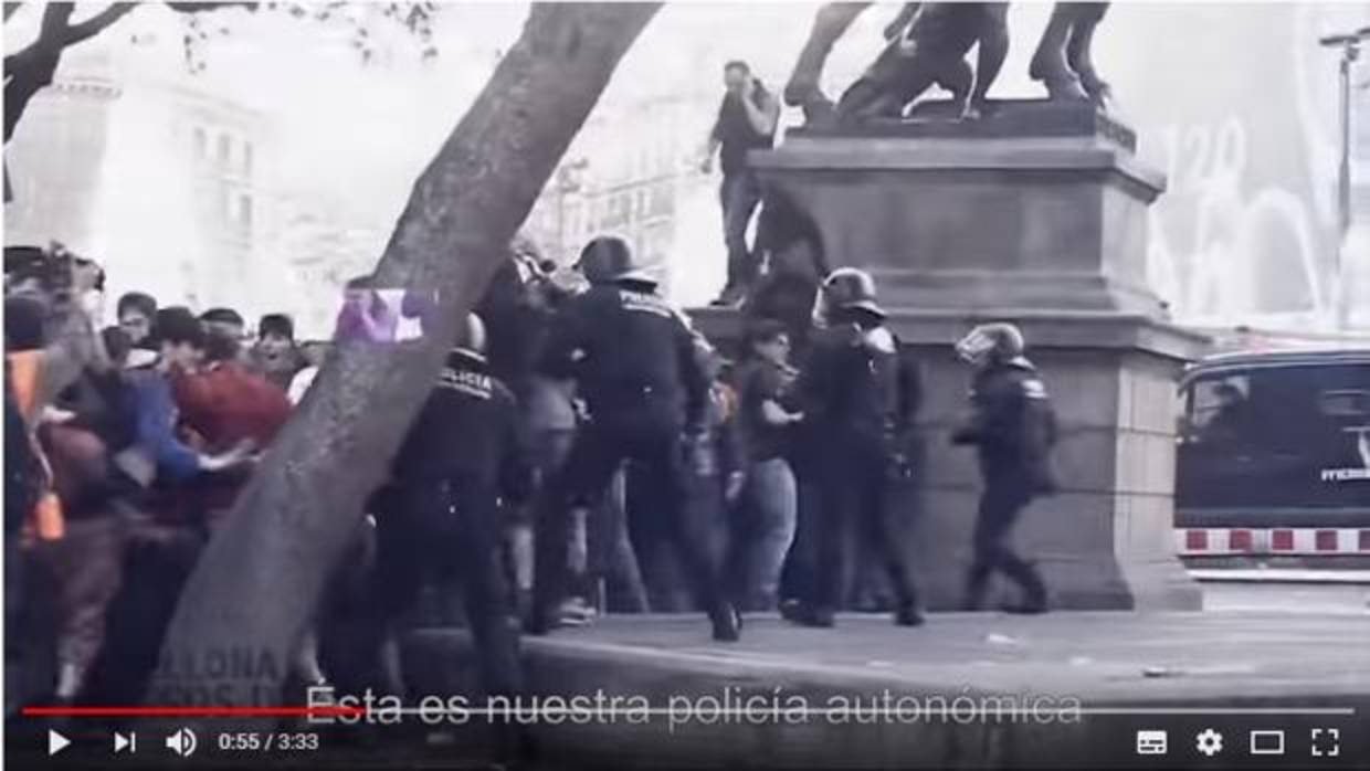 Imagen del vídeo de Sociedad Civil Catalana