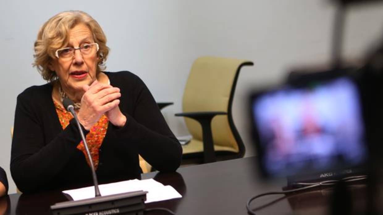 La alcaldesa de Madrid, Manuela Carmena