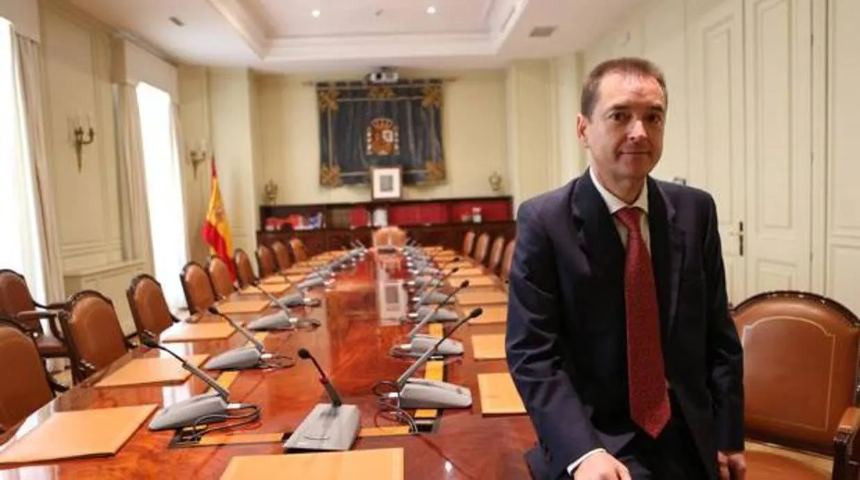 Manuel Almenar, presidente de la asociación mayoritaria de jueces