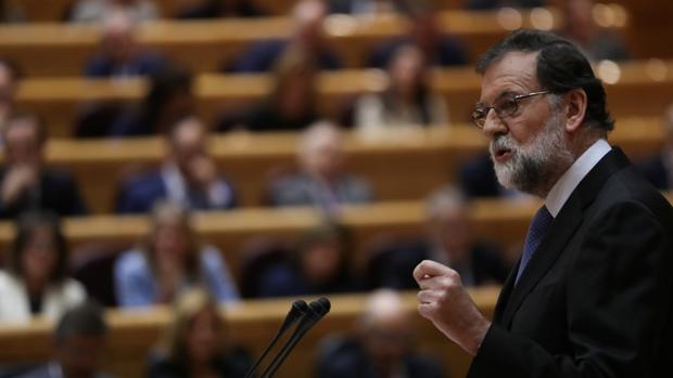 Rajoy: «Ha llegado el momento de que se imponga la ley»