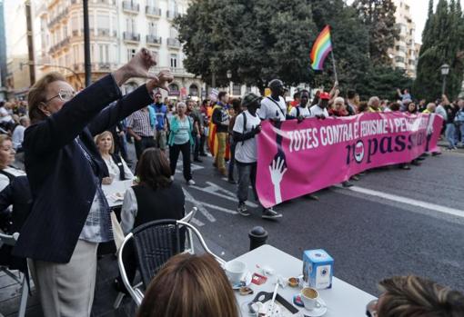 Cabecera de la manifestación