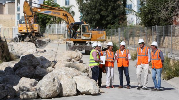 Empiezan las obras de canalización del barranco de la Cala de Finestrat