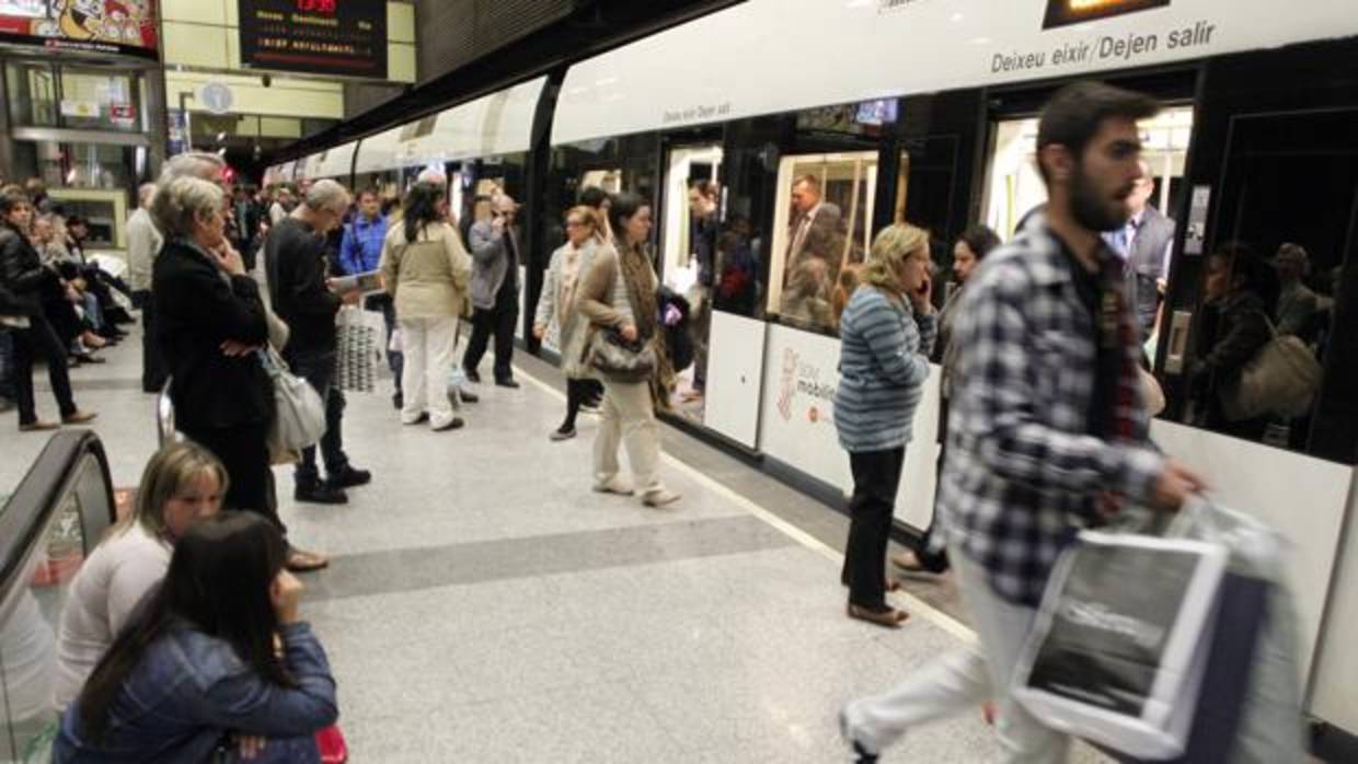 Imagen de archivo del metro de Valencia