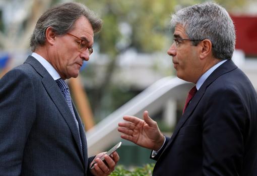 Artur Mas y Francesc Homs