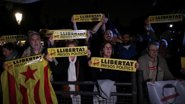 La CUP exige la puesta en libertad inmediata de miembros del Govern cesado