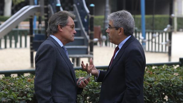 Artur Mas buscó en las puertas de la Audiencia Nacional legitimarse como líder secesionista