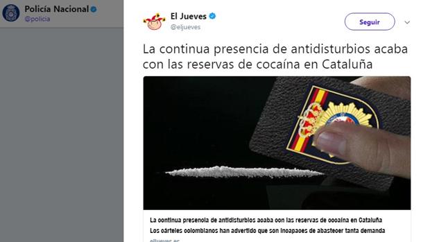 El juez cita como investigado al director de «El Jueves» por injurias a la Policía