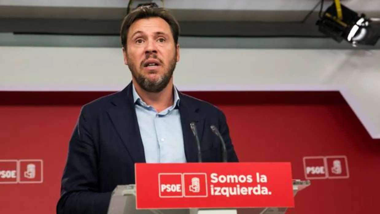 El portavoz del PSOE, Óscar Puente, en una imagen de archivo