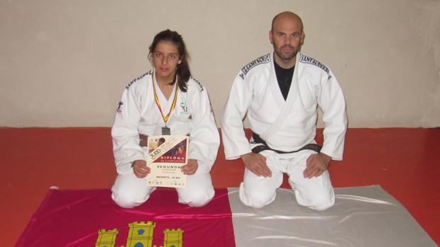 Katerina García-Roco, plata en la Supercopa de España de judo en categoría infantil