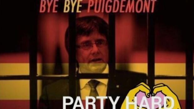 Fiestón por todo lo alto en una famosa discoteca de Madrid para celebrar la detención de Puigdemont