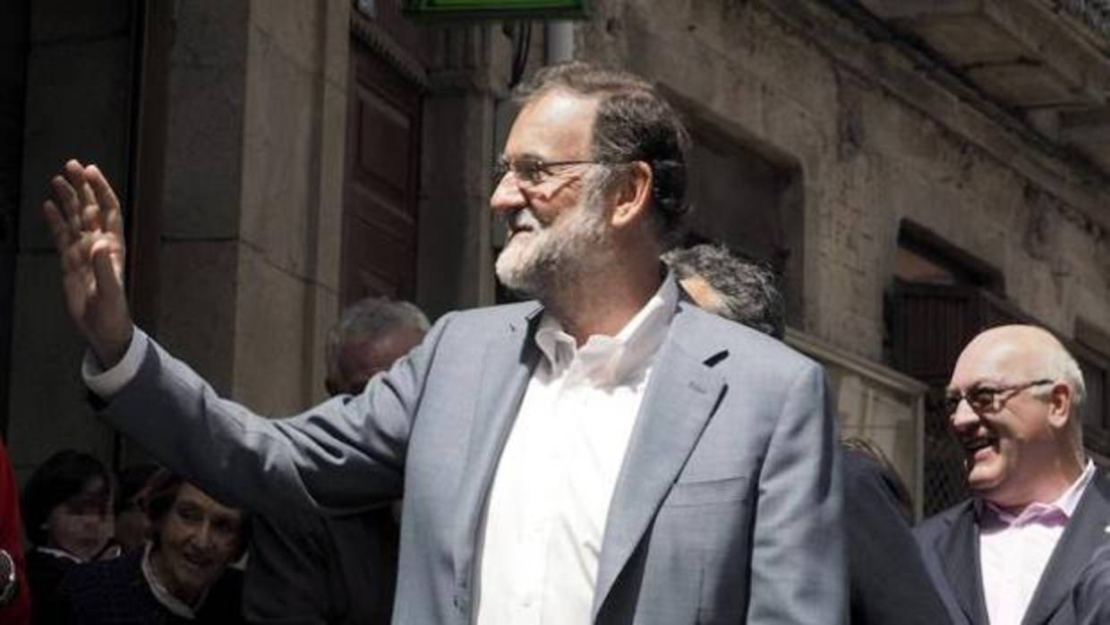 Rajoy, en una visita a Cataluña
