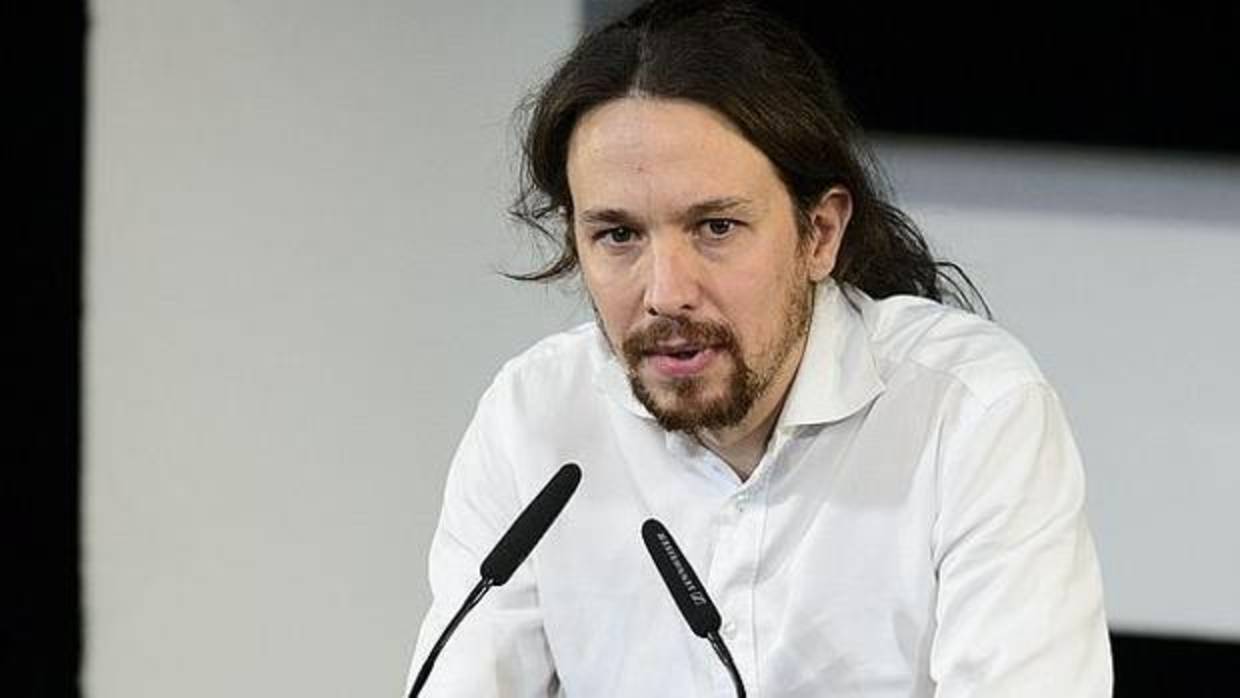 El líder de Podemos, Pablo Iglesias