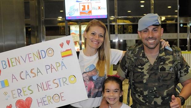 Los héroes de la Brigada Canarias en Líbano ya están en las islas