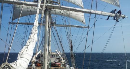 El velero «sin barreras» Jubilee Sailing Trust