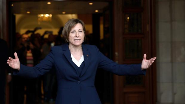 La juez del TSJC que investiga a Forcadell remite la causa al Supremo