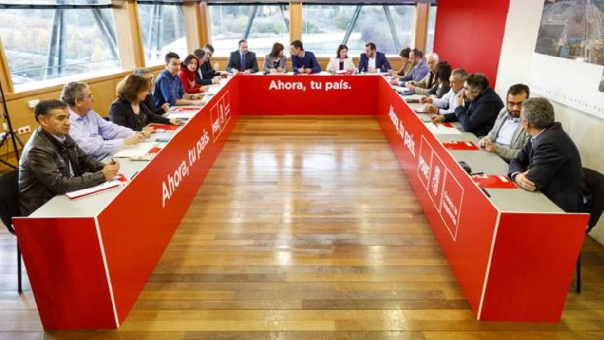 La reunión de la Ejecutiva permanente reunida en Valladolid