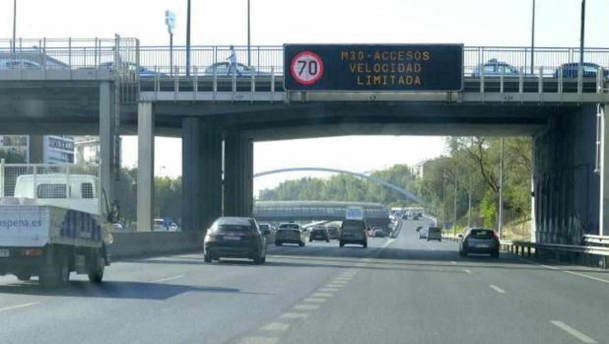 Madrid mantendrá este domingo la limitación de velocidad en M-30