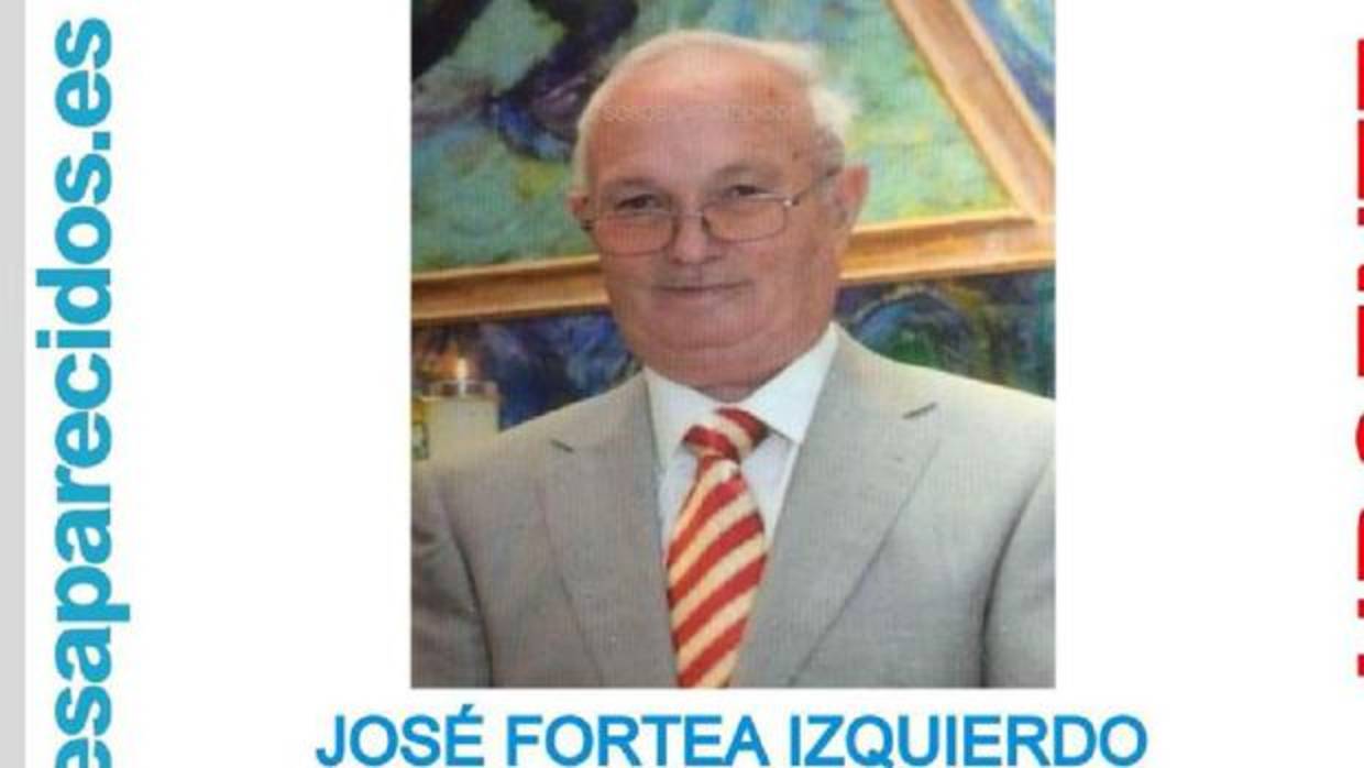 José Fortea Izquierdo, anciano que desapareció en Laguna del Marquesado