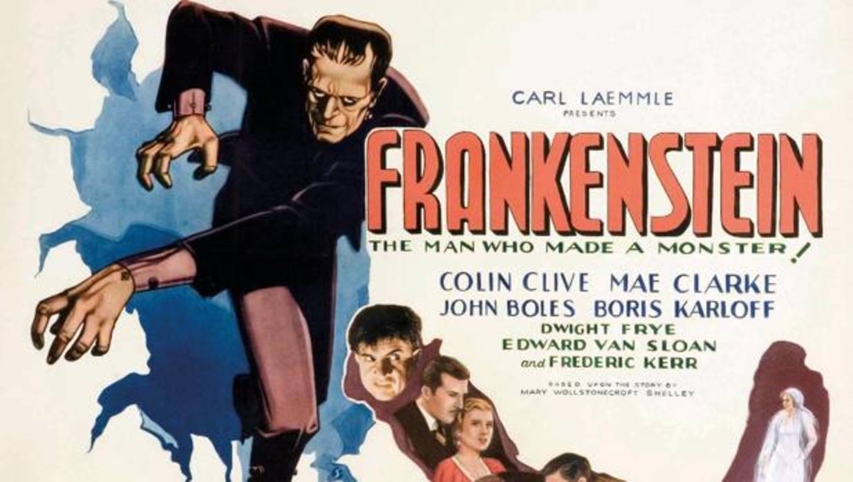 Imatge d'un cartell de Frankenstein