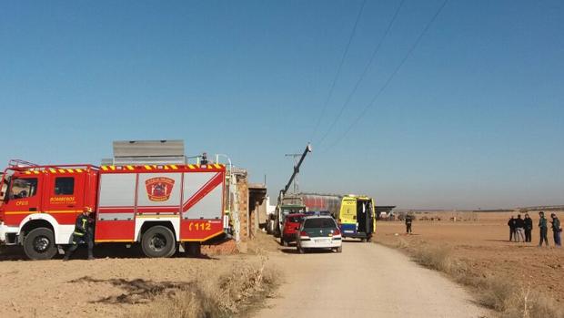 Muere un joven de 25 años electrocutado en Villafranca de los Caballeros