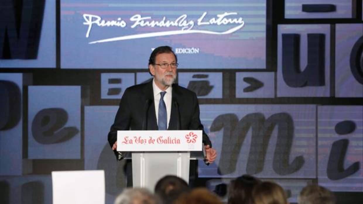 El presidente del Gobierno, Mariano Rajoy