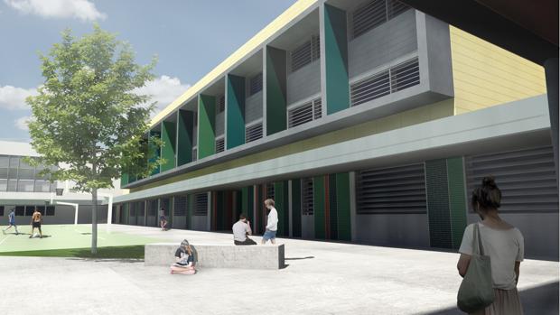 Licitadas las obras de construcción de nuevas aulas en el instituto de Utebo