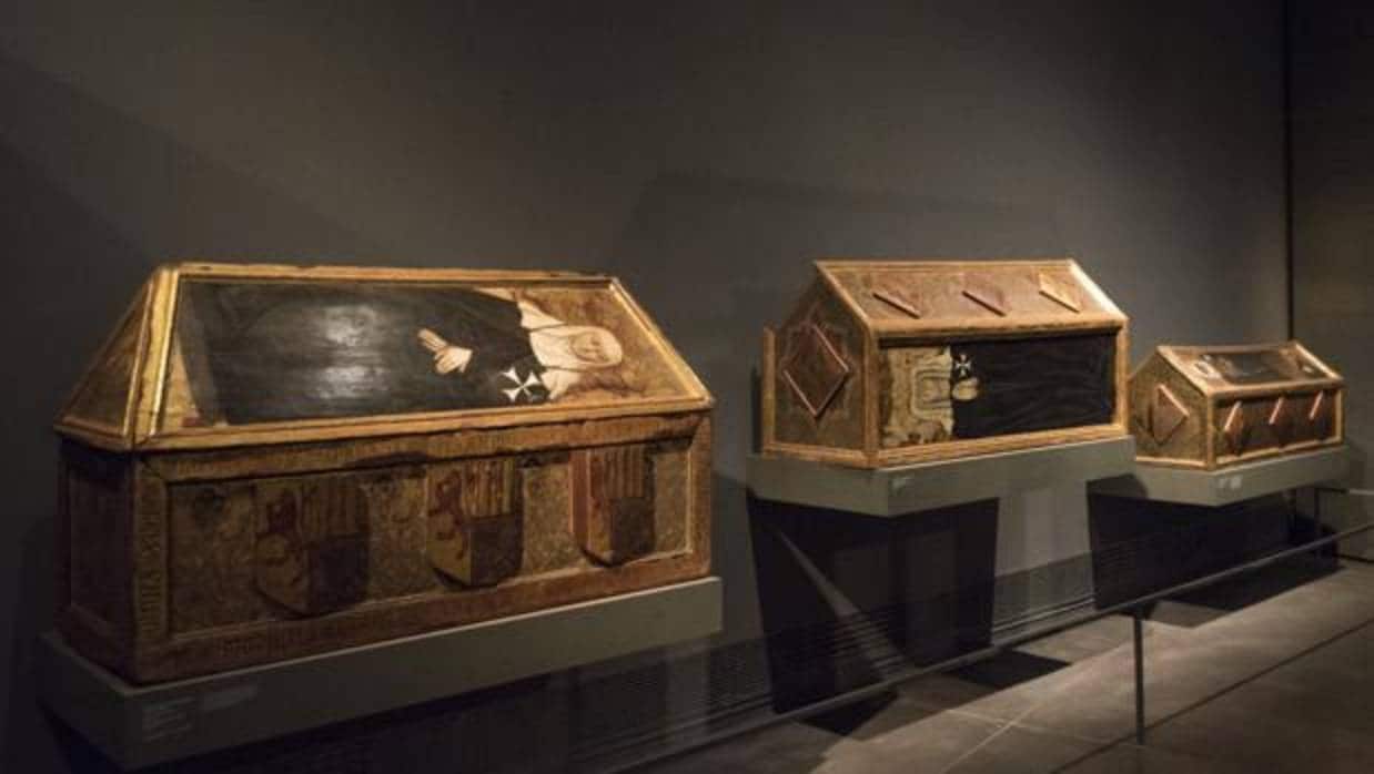 Sepulcros de monjas y prioras de Sijena que se conservan en Lérida