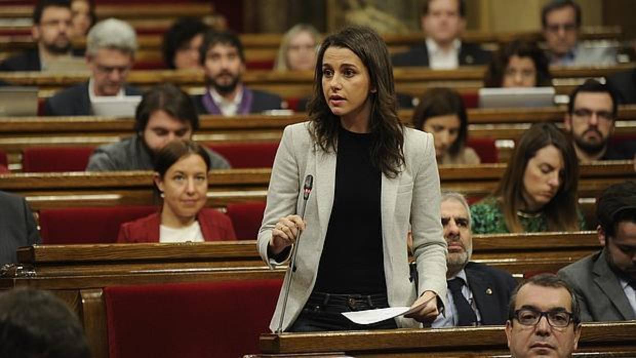 La presidenta y portavoz de Ciudadanos en Cataluña, Inés Arrimadas,