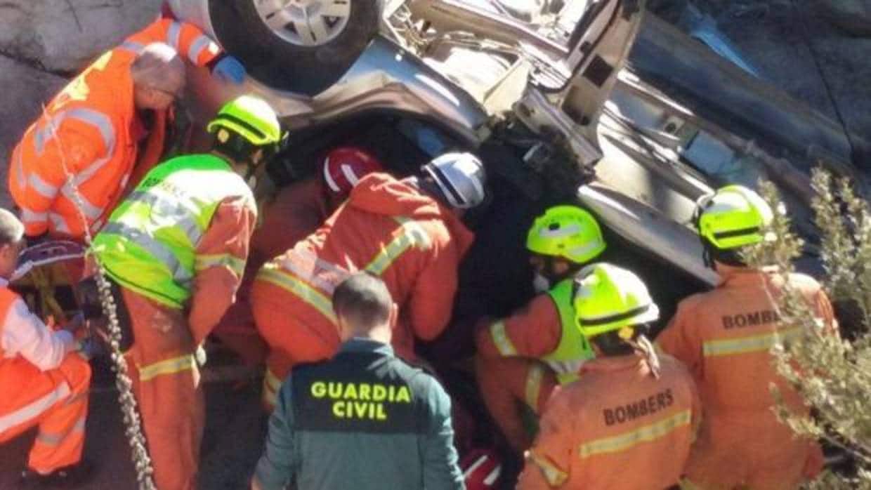 Imagen de otro rescate de los Bomberos de Valencia el pasado 30 de noviembre