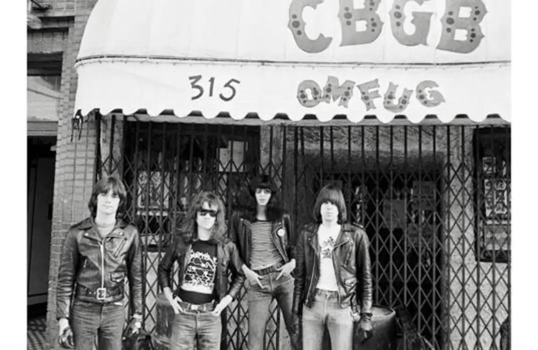 Los Ramones en el CBGB