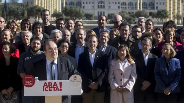 Iceta ve una «mala noticia» mantener en prisión a Junqueras, Forn y «los Jordis»