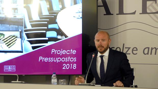 La Diputación de Valencia presenta un presupuesto de 473 millones de euros para 2018