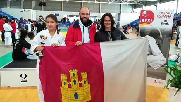 La judoka consaburense Katerina García-Roco, oro en la Copa de España