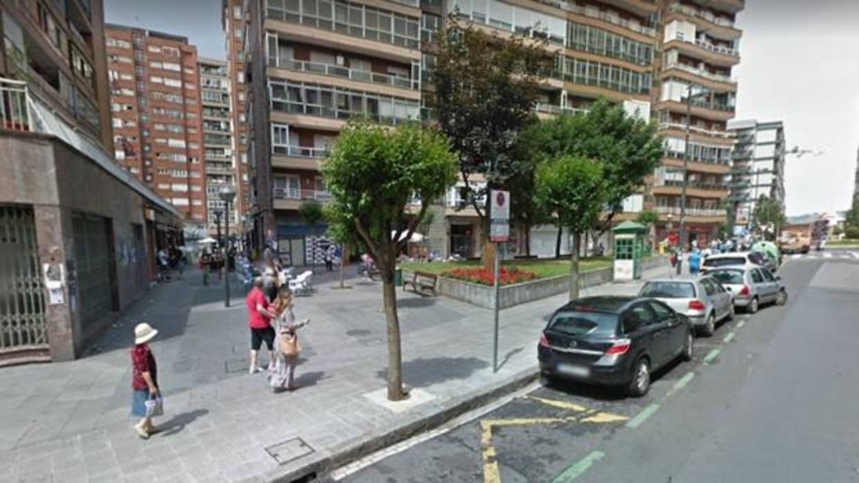 Barrio de Santuchu, en Bilbao