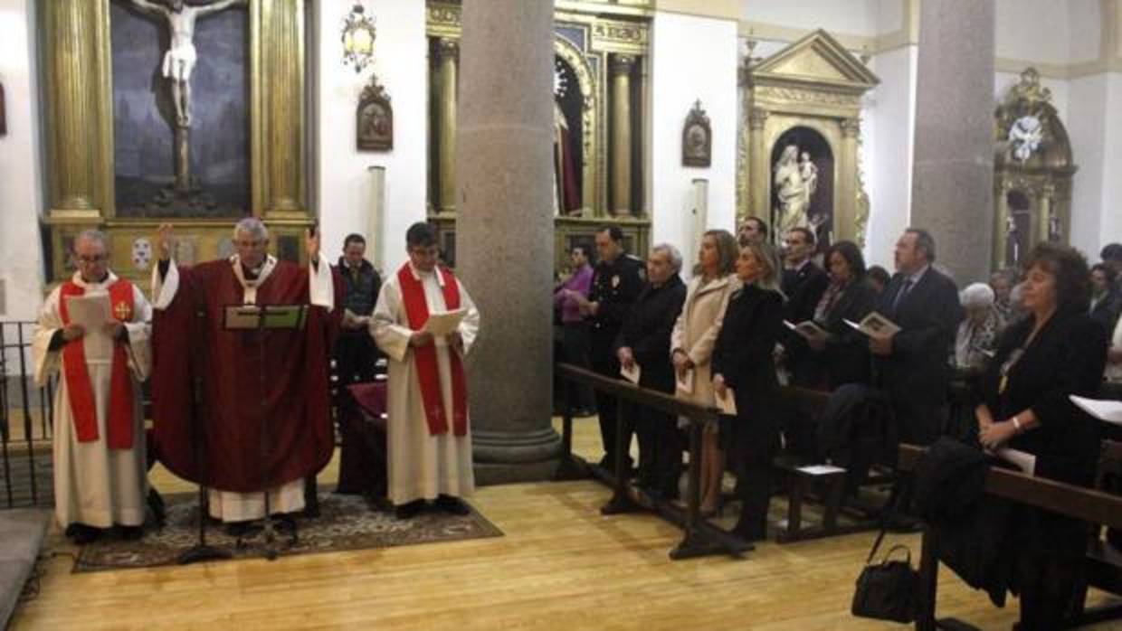 El arzobispo ha presidido la misa en Santa Leocadia